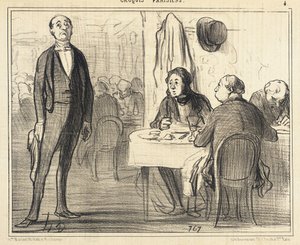 男の子ですか... 作： Honoré Daumier